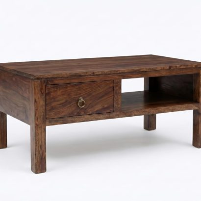 sheesham wood coffee table with storage