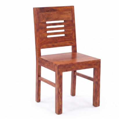 Solid wood square dining table set with four chairs