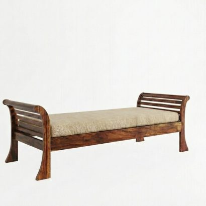 Solid Wood divan sofa bed for living room